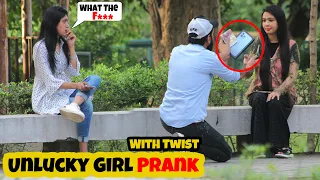 Unlucky Girl Prank On Cute Girl with Twist - Epic Reactions 😂😂