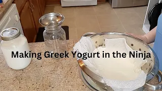 Easiest way to make Yogurt. Let the  Ninja do all the work.