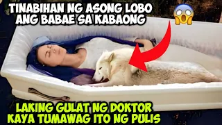 TINABIHAN NG ASONG LOBO ANG BABAE SA KABAONG LAKING GULAT NG DOKTOR KAYA TUMAWAG ITO NG PULIS