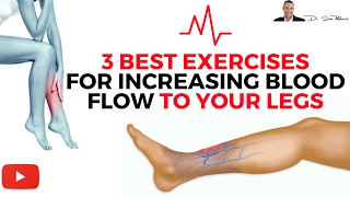 ♥ 3 Best Exercises For Increasing Blood Flow & Circulation To Your Legs - by Dr Sam Robbins