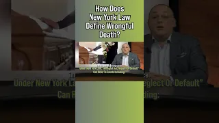 How Does New York Law Define Wrongful Death?