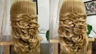 Причёска из косы | Авторские причёски | Лена Роговая | Hairstyles by REM | Copyright © #hairstyles