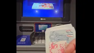 วิธีกดเงินสดจากบัตร SCB Planet ตู้ ATM ธนาคาร UOB สิงคโปร์