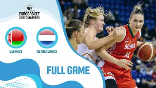 Belarus v Netherlands | Full Game - FIBA Women's EuroBasket 2023 Qualifiers