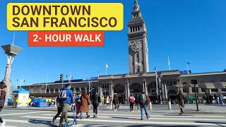 [4K] Walking Downtown San Francisco, California (February 10, 2024)