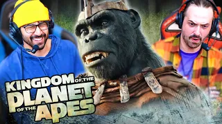 KINGDOM OF THE PLANET OF THE APES TRAILER REACTION!!