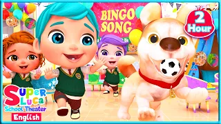 𝑵𝑬𝑾 BINGO Was His Name-O | My Dog Song | + More Super Luca Kids Songs & Nursery Rhymes - 2 Hour