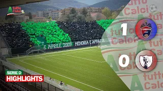 Serie D. L'Aquila - Sambenedettese 1-0