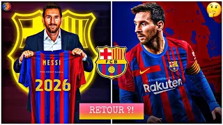 Messi de retour au Barça