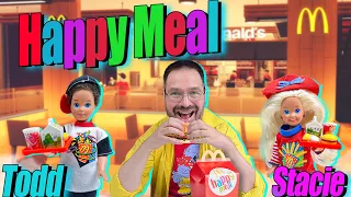 Ностальгируем по McDonald's вместе со Стейси и Тоддом. Обзор кукол Happy Meal Stacie and Todd