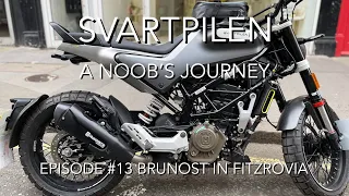 Husqvarna - Svartpilen 125 cc - #12 A Noob’s Review 1/2 (Brunost in Fitzrovia)