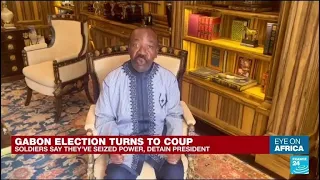 Gabon elections turn to coup: President Ali Bongo detained by military • FRANCE 24 English