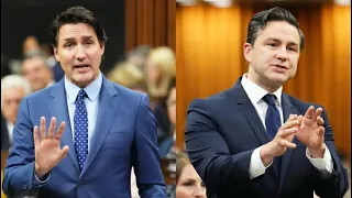CAUGHT ON CAMERA: Trudeau vs Poilievre over Nazi scandal in Parliament
