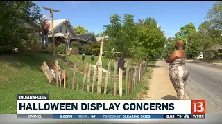 Neighbors Call For Offensive Halloween Decorations To Be Taken Down | 'It's Troubling' | WTHR.com