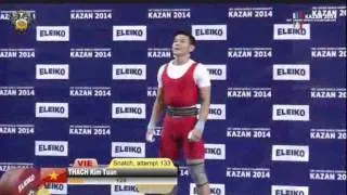 Kim Tuan Thach 133kg Snatch