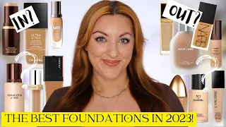 MY TOP 5 FOUNDATIONS 2023!