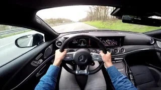 Mercedes-AMG GT63 S 4-Door 285 km/h on AUTOBAHN! + Launch Control