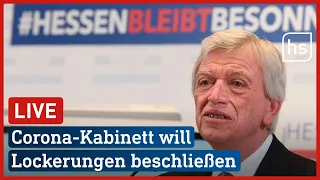 Corona-Kabinett will Lockerungen beschließen | hessenschau