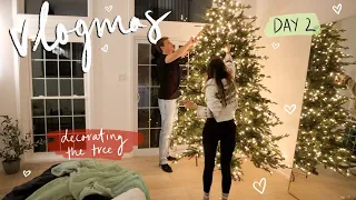 Decorating my NEW HOUSE for Christmas!!! Vlogmas DAY 2!