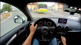 2017 Audi A3 2,0 TDi (110KW) Quattro Day & Night City POV Drive | Insta360 GO2