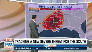 Possible Severe Storms For South Next Week Target Areas Already Hard-Hit