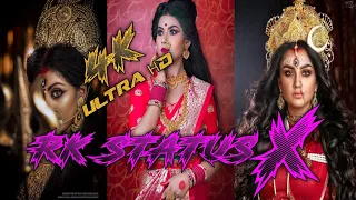 Durga Puja 2021 🚩Navratri special 4k status🙏 Jai Mata Di 🛕 | 4K Ultra HD full screen.Status ||