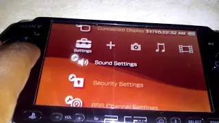 How to reset psp