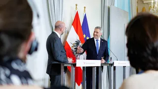 Pressekonferenz zur "Strategic Agenda der EU"