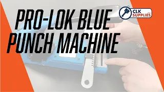 Pro-Lok Blue Punch Key Machine for Best SFIC A2