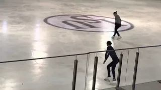 Young You FS practice 24/03 @ Montpellier Worlds 2022