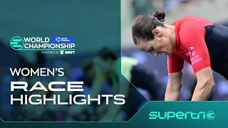 Race Highlights | supertri E World Triathlon Championship | Women's Race