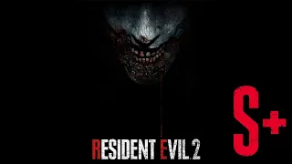 Resident Evil 2. Прохождение сценариев "B". Леон и Клэр. Хардкор. S+. [Без Урона. Без комментариев.]