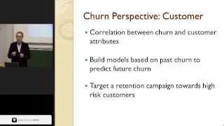 Mini Lecture: Churn Prediction: Analysis and Applications