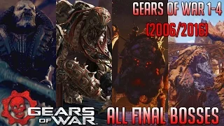 Evolution of Gears of War Final Bosses | Gears of War 1-4 (2006-2016) | HD