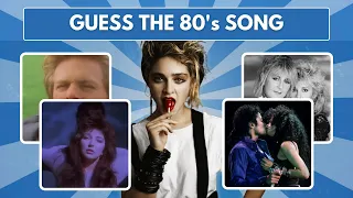 Can you name these 80's classics? #music #quiz #80s