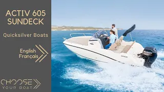 QUICKSILVER ACTIV 605 SUNDECK (English + Français)