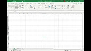 How to create a printable form in Excel