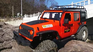 Jeep Wrangler Rubicon JK(CJ10 Base) Rock Trial #1