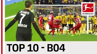 Top 10 Goals - Bayer 04 Leverkusen - 2016/17 Season