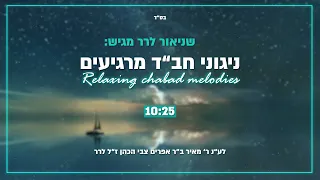 ניגוני חב''ד בסגנון פסנתר מרגיע / Relaxing Chabad Melodies / שניאור לרר / Shneor Lerer