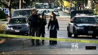 San Leandro Officer Struck By Stolen Car After Opening Fire; Suspect At Large