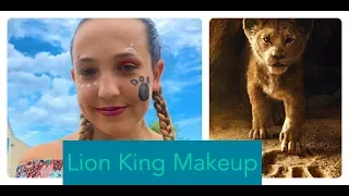 Lion King Inspired Makeup