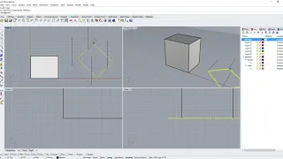 Rhino_Constructing a Basic Axonometric