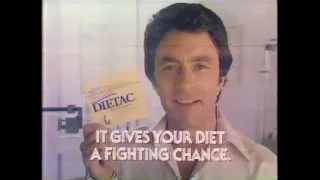 Bill Bixby 1980 Dietac Diet Pills Commercial