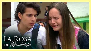 La Rosa de Guadalupe: Domingo humilla a Rita frente a todos sus amigos | Hablar de amor