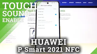 How to Activate Touch Sounds in HUAWEI P Smart 2021 NFC – Keyboard Settings