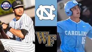 #14 North Carolina vs #12 Wake Forest (Crazy Game!) | 2024 College Baseball Highlights