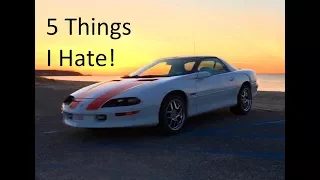 Five Things I Hate About My 1997 Z28 4th Generation Camaro