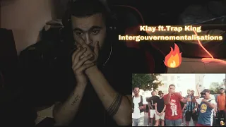 Klay ft.Trap King - Intergouvernementalisations (Clip Officiel) REACTION🔥(+18)