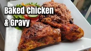 Baked Chicken with Gravy